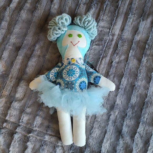 Simply Lulabells Doll - Blue Tutu - Picture 3 of 6